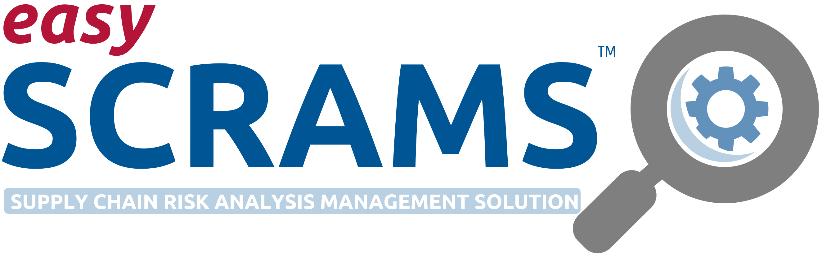 easy-SCRAMS login page - Supply Chain Risk Analysis Management System
