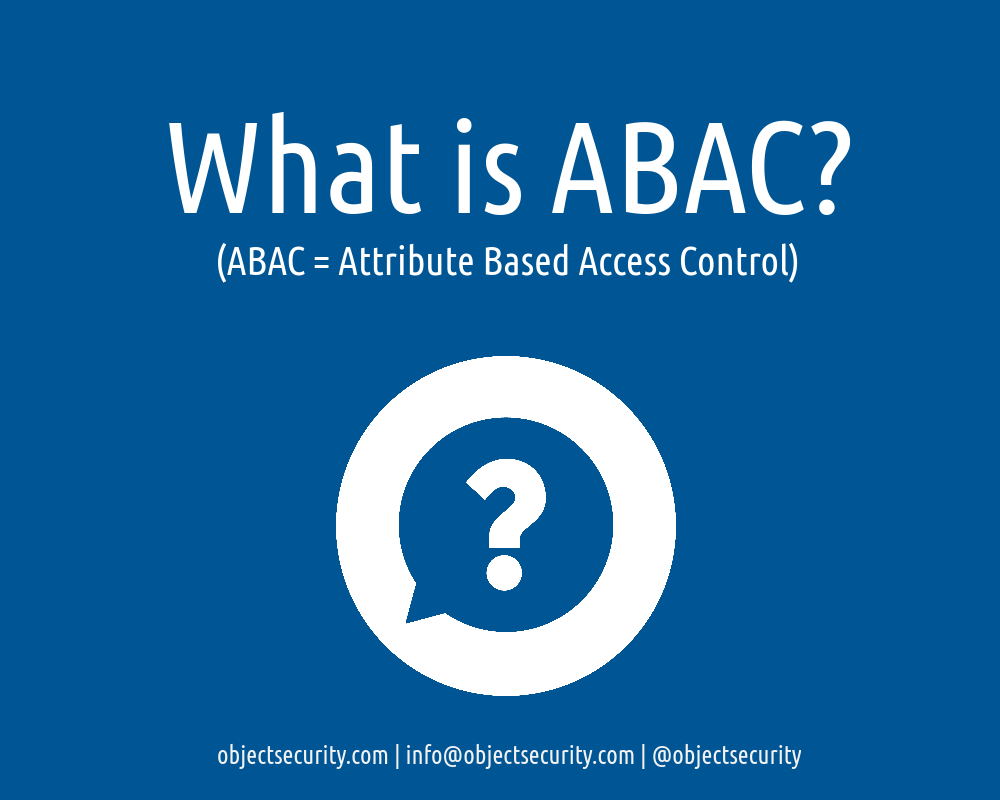 attribute based access control policies